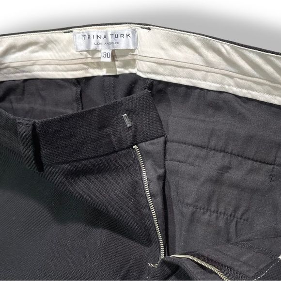 Trina‎ Turk slacks in black size 30 - Picture 5 of 6